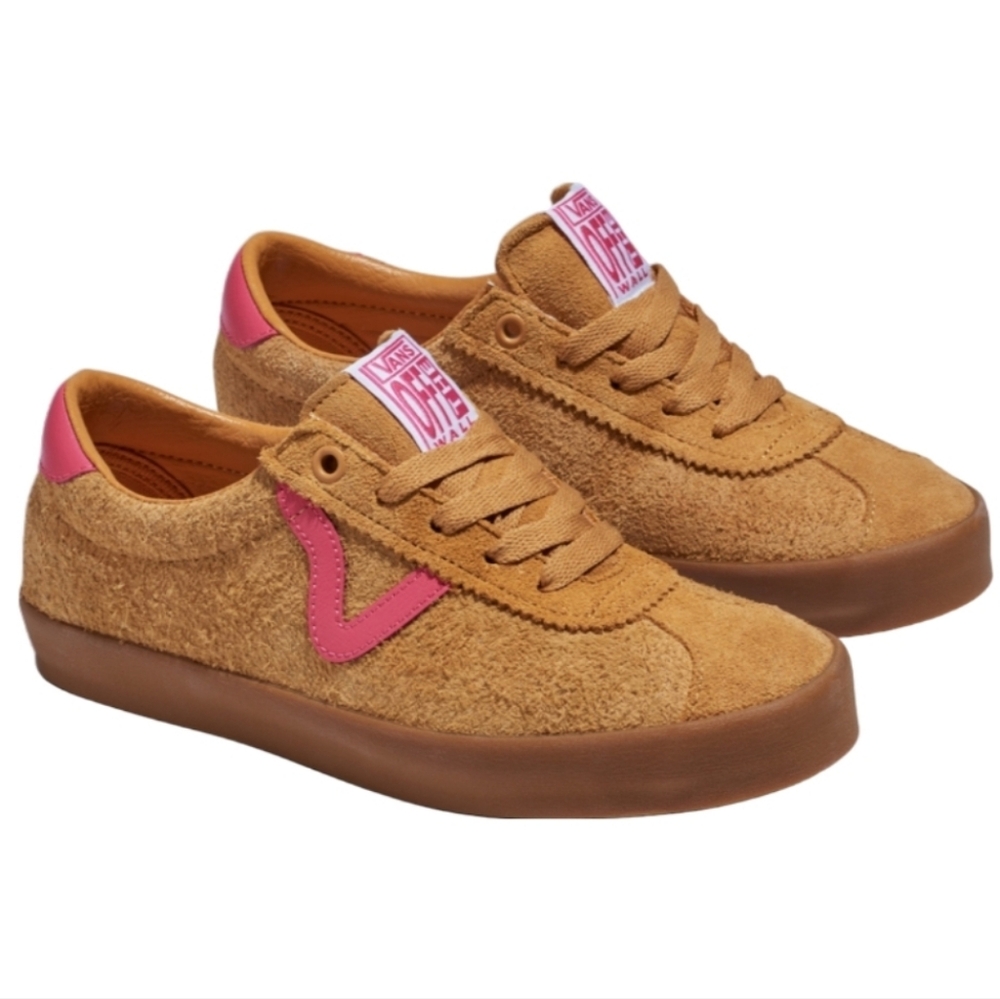 Vans Women's Trendy Sport Low Suede Gum Sneakers